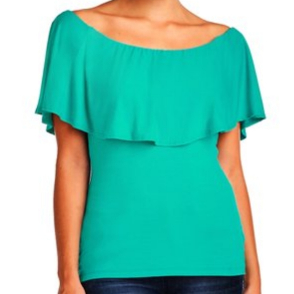 365 Everday Ruffle Off-Shoulder Top
